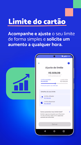 DM App: Conta, Crédito e Pix Screenshot 2 - AppWisp.com DM App: Conta, Crédito e Pix Screenshot 2 - AppWisp.com