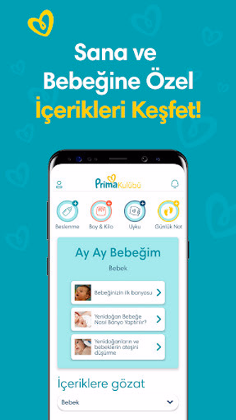Prima Kulübü: Bebek Gelişimi Screenshot 2 - AppWisp.com Prima Kulübü: Bebek Gelişimi Screenshot 2 - AppWisp.com
