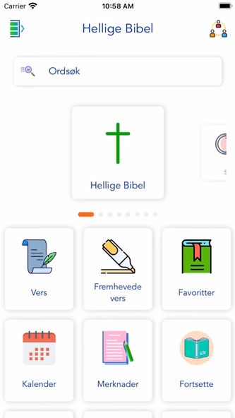 Norwegian Bible Audio Screenshot 2 - AppWisp.com Norwegian Bible Audio Screenshot 2 - AppWisp.com