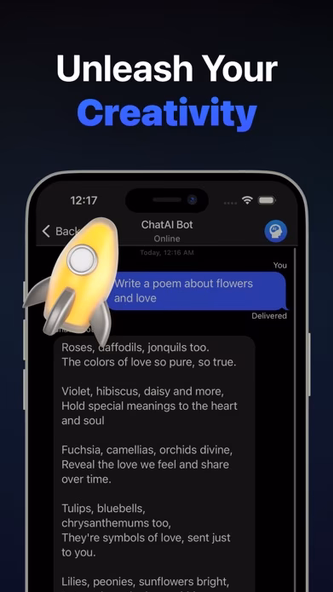 ChatAI Bot Smart Assistant Screenshot 4 - AppWisp.com ChatAI Bot Smart Assistant Screenshot 4 - AppWisp.com