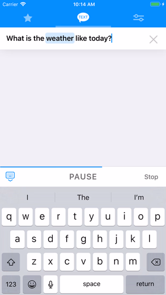 Text to Speech! Screenshot 1 - AppWisp.com Text to Speech! Screenshot 1 - AppWisp.com