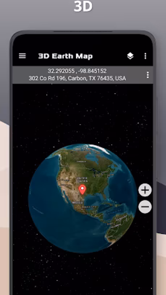 3D Earth Map - Satellite View Screenshot 1 - AppWisp.com 3D Earth Map - Satellite View Screenshot 1 - AppWisp.com