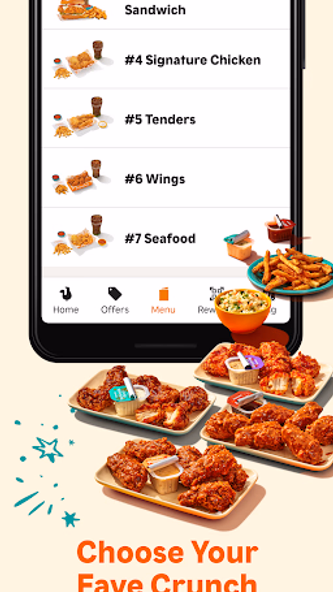 Popeyes® App Screenshot 2 - AppWisp.com Popeyes® App Screenshot 2 - AppWisp.com