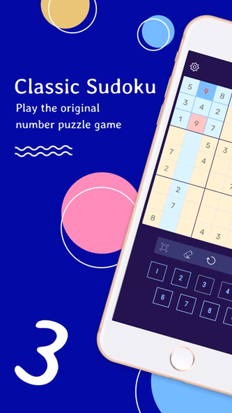 Sudoku Brain: Classic Puzzle Screenshot 1 - AppWisp.com Sudoku Brain: Classic Puzzle Screenshot 1 - AppWisp.com