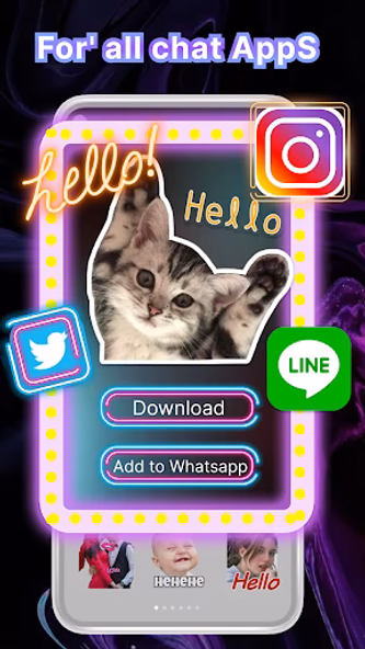 StickTok - animation sticker Screenshot 2 - AppWisp.com StickTok - animation sticker Screenshot 2 - AppWisp.com