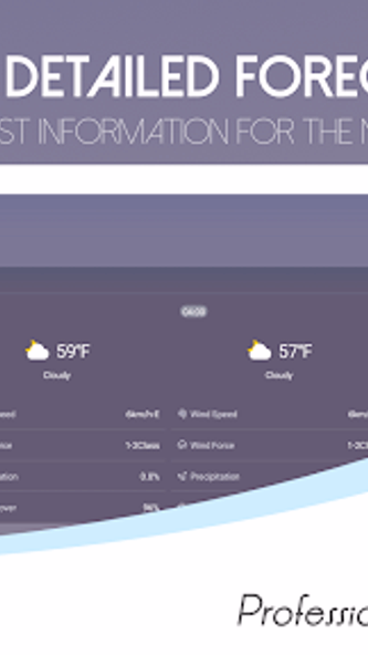 Daily Weather Screenshot 2 - AppWisp.com Daily Weather Screenshot 2 - AppWisp.com