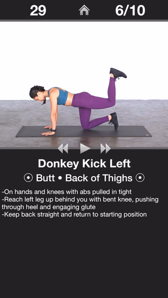 Daily Butt Workout - Trainer Screenshot 1 - AppWisp.com Daily Butt Workout - Trainer Screenshot 1 - AppWisp.com