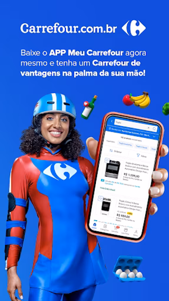 Carrefour: Shopping e Mercado Screenshot 1 - AppWisp.com Carrefour: Shopping e Mercado Screenshot 1 - AppWisp.com