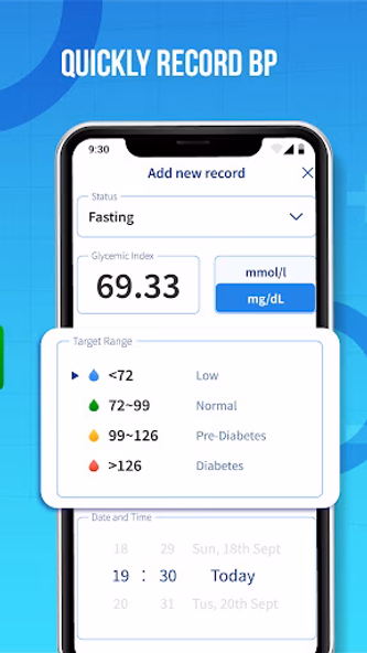 Blood Sugar Tracking: Diabetes Screenshot 2 - AppWisp.com Blood Sugar Tracking: Diabetes Screenshot 2 - AppWisp.com
