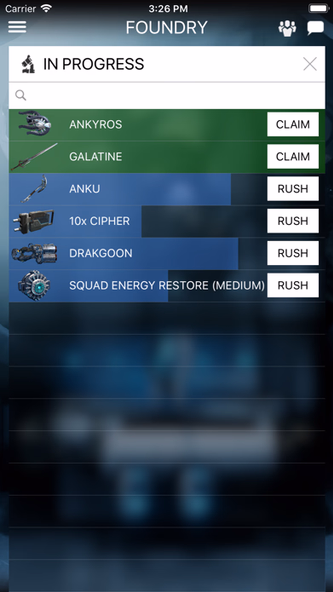 Warframe Companion Screenshot 4 - AppWisp.com Warframe Companion Screenshot 4 - AppWisp.com