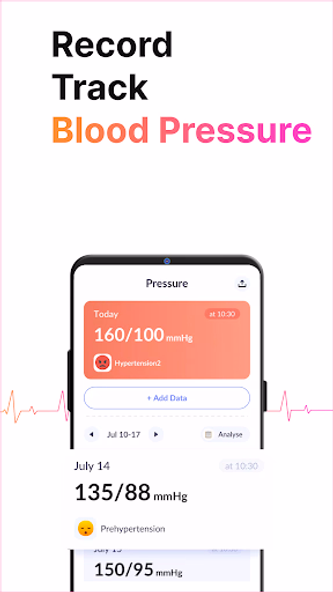 Blood Pressure App: BP Monitor Screenshot 4 - AppWisp.com Blood Pressure App: BP Monitor Screenshot 4 - AppWisp.com