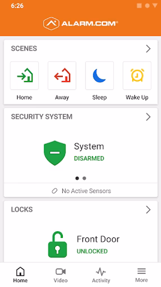 Alarm.com Screenshot 1 - AppWisp.com Alarm.com Screenshot 1 - AppWisp.com
