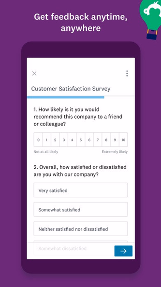 SurveyMonkey Anywhere Screenshot 3 - AppWisp.com SurveyMonkey Anywhere Screenshot 3 - AppWisp.com
