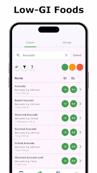 Glycemic Index & Load App Screenshot 2 - AppWisp.com Glycemic Index & Load App Screenshot 2 - AppWisp.com