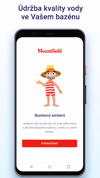 Mountfield - Bazénový asistent Screenshot 1 - AppWisp.com Mountfield - Bazénový asistent Screenshot 1 - AppWisp.com