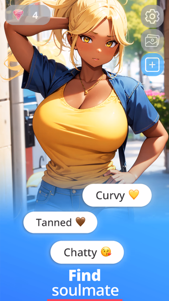 Sexy AI Girlfriend Chat Games Screenshot 4 - AppWisp.com Sexy AI Girlfriend Chat Games Screenshot 4 - AppWisp.com