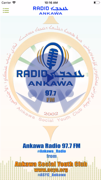 Ankawa Radio Screenshot 1 - AppWisp.com Ankawa Radio Screenshot 1 - AppWisp.com