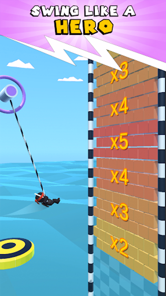 Rope Swing 3D Screenshot 2 - AppWisp.com Rope Swing 3D Screenshot 2 - AppWisp.com