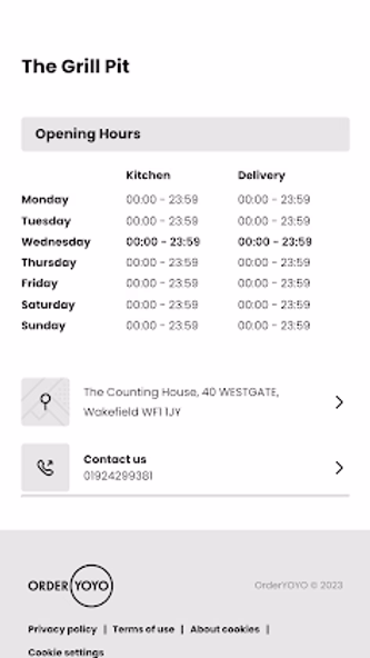 The Grill Pit Screenshot 4 - AppWisp.com The Grill Pit Screenshot 4 - AppWisp.com