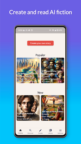 Okudu AI - Create Stories Screenshot 1 - AppWisp.com