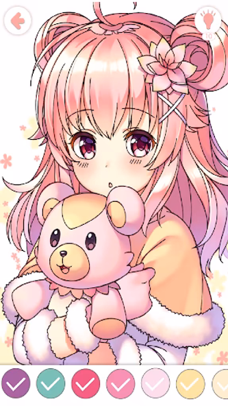 Anime color by number Screenshot 4 - AppWisp.com Anime color by number Screenshot 4 - AppWisp.com