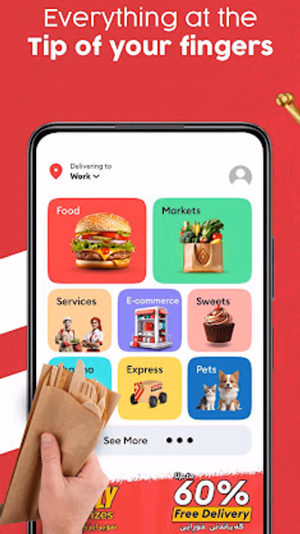 Lezzoo: Food-Grocery Delivery Screenshot 2 - AppWisp.com Lezzoo: Food-Grocery Delivery Screenshot 2 - AppWisp.com