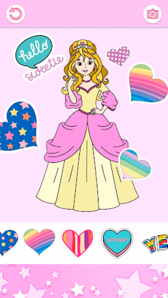 Princess Girls Coloring Book Screenshot 4 - AppWisp.com Princess Girls Coloring Book Screenshot 4 - AppWisp.com
