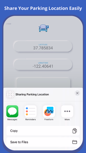 Find My Parking Location Screenshot 4 - AppWisp.com Find My Parking Location Screenshot 4 - AppWisp.com
