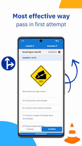 Canadian Driving Test Screenshot 2 - AppWisp.com Canadian Driving Test Screenshot 2 - AppWisp.com