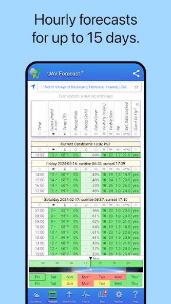 UAV Forecast for Drone Pilots Screenshot 2 - AppWisp.com UAV Forecast for Drone Pilots Screenshot 2 - AppWisp.com