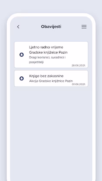Gradska knjižnica Pazin Screenshot 4 - AppWisp.com Gradska knjižnica Pazin Screenshot 4 - AppWisp.com