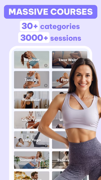 Daily Yoga: Yoga for Fitness® Screenshot 2 - AppWisp.com Daily Yoga: Yoga for Fitness® Screenshot 2 - AppWisp.com