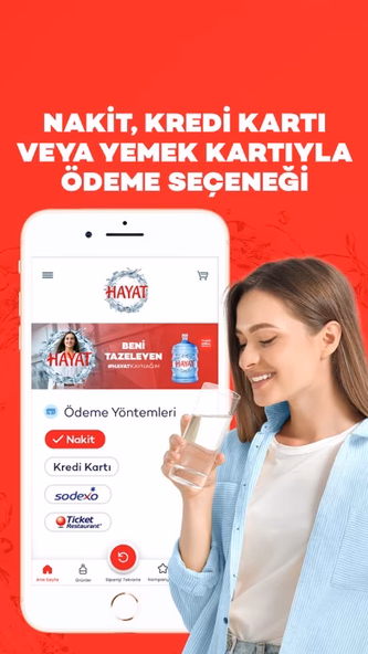 Hayat Su Sipariş Screenshot 4 - AppWisp.com Hayat Su Sipariş Screenshot 4 - AppWisp.com