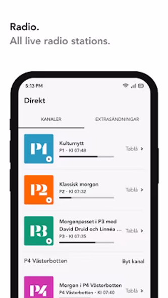 Sveriges Radio Play Screenshot 4 - AppWisp.com Sveriges Radio Play Screenshot 4 - AppWisp.com