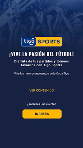 Tigo Sports Bolivia Screenshot 1 - AppWisp.com Tigo Sports Bolivia Screenshot 1 - AppWisp.com