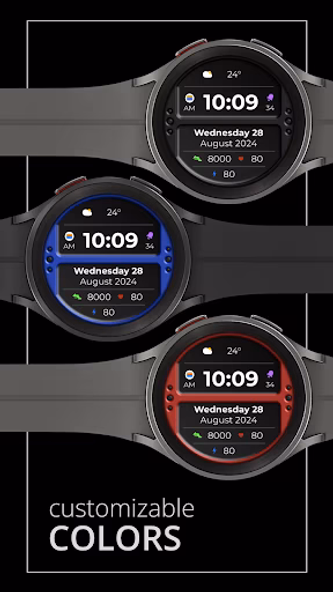 DADAM80 Digital Watch Face Screenshot 2 - AppWisp.com