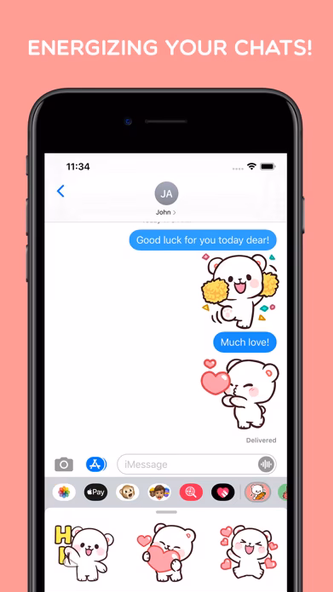 Milk Daily Life Stickers Screenshot 2 - AppWisp.com Milk Daily Life Stickers Screenshot 2 - AppWisp.com