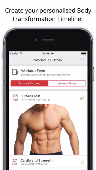 Insane 60 Day Workout Tracker Screenshot 3 - AppWisp.com Insane 60 Day Workout Tracker Screenshot 3 - AppWisp.com