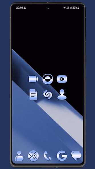 Indigo Inversity Icons Screenshot 2 - AppWisp.com Indigo Inversity Icons Screenshot 2 - AppWisp.com