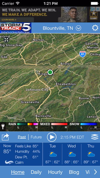 StormTrack 5 Screenshot 1 - AppWisp.com StormTrack 5 Screenshot 1 - AppWisp.com