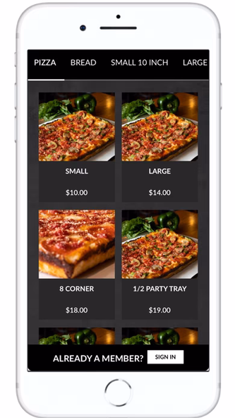 Square One Pizzeria Screenshot 3 - AppWisp.com Square One Pizzeria Screenshot 3 - AppWisp.com