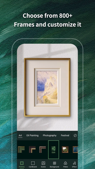 Frameit:Framed Art &Video edit Screenshot 2 - AppWisp.com Frameit:Framed Art &Video edit Screenshot 2 - AppWisp.com