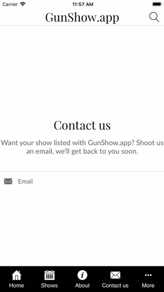 GunShow.App Screenshot 4 - AppWisp.com GunShow.App Screenshot 4 - AppWisp.com