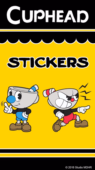 Cuphead Stickers Screenshot 1 - AppWisp.com Cuphead Stickers Screenshot 1 - AppWisp.com