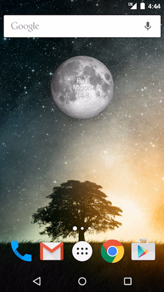 Simple Moon Phase Widget Screenshot 2 - AppWisp.com Simple Moon Phase Widget Screenshot 2 - AppWisp.com