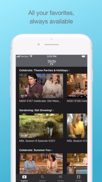Martha Stewart TV Screenshot 3 - AppWisp.com Martha Stewart TV Screenshot 3 - AppWisp.com