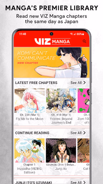 VIZ Manga Screenshot 1 - AppWisp.com VIZ Manga Screenshot 1 - AppWisp.com