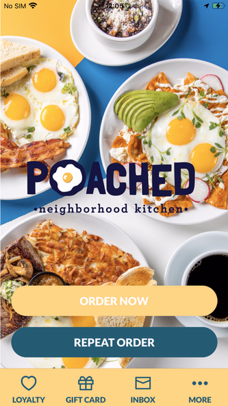 Poached Neighborhood Kitchen Screenshot 1 - AppWisp.com Poached Neighborhood Kitchen Screenshot 1 - AppWisp.com