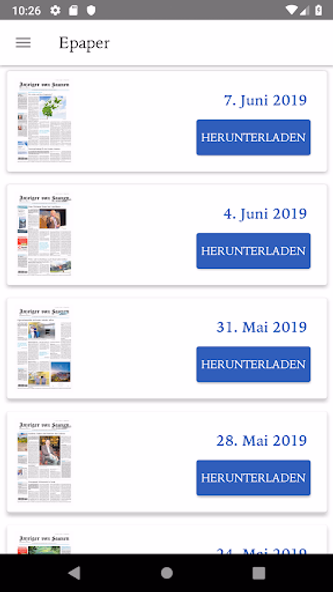 Anzeiger von Saanen Screenshot 4 - AppWisp.com