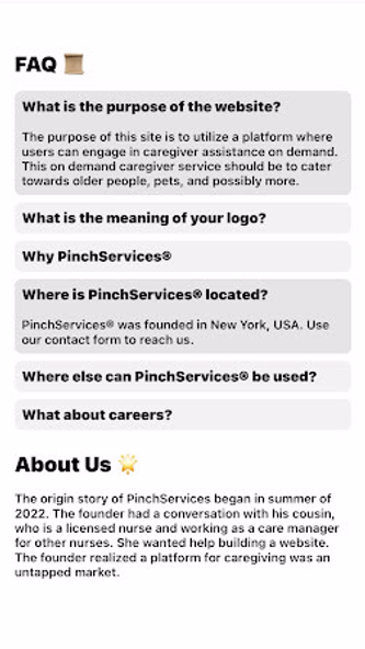 PinchServices Screenshot 2 - AppWisp.com PinchServices Screenshot 2 - AppWisp.com